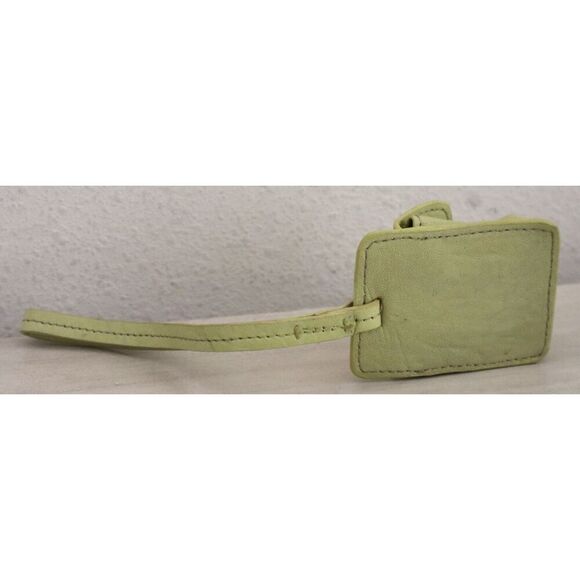 Free People Street Sounds Green Leather Case For Airpods + Earbuds - Picture 2 of 7